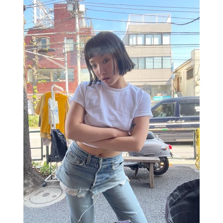 [USED] Levis501 カットオフスカート