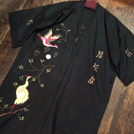 [USED] vintage CHINA ガウン ”福禄寿”