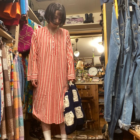 [USED] vintage ネルパジャマ