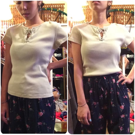 [USED] BANANA REPUBLIC リブトップス
