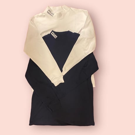 [DEAD STOCK] FRANCE POLICE モックネック ロンTee