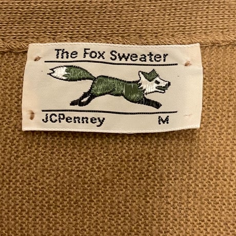 [USED]JC.Penny The Fox カーディガン🦊🧡