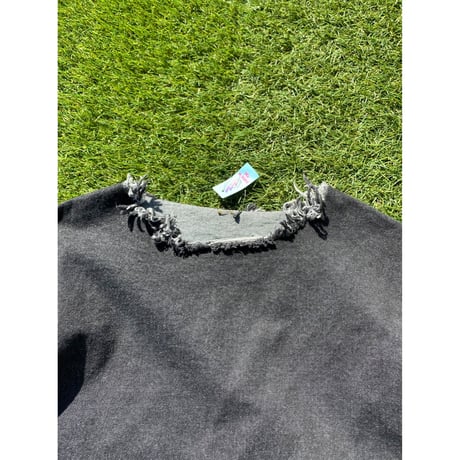 [USED]  BLK  cutoff DENIM SHIRTS