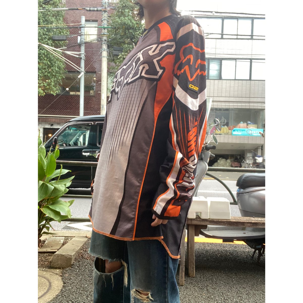 FOX Racing ロンT USED]”FOX” racing ロンT | garden730