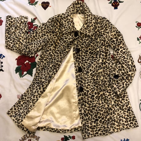 [USED] レオパード柄コート