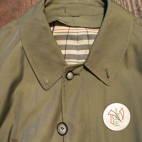 [USED] vintage "DAKS" ステンカラーコート