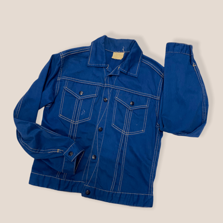 [USED] 70's COTTON BLUE Gジャン