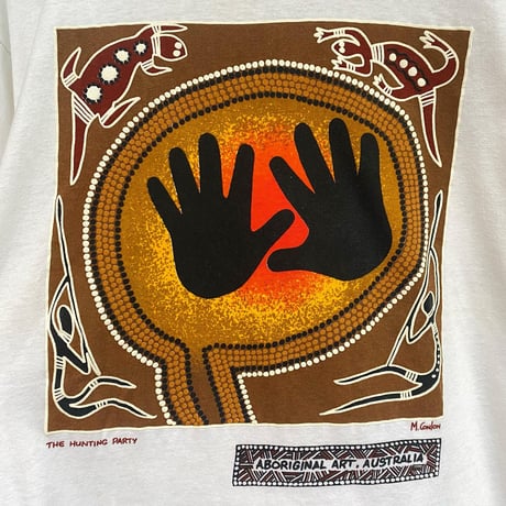 [USED]  GOOD PRINT アボリジニ Tee