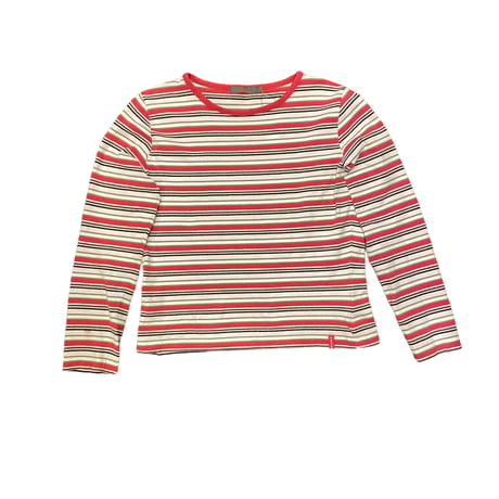 [USED] good colorボーダーロンT