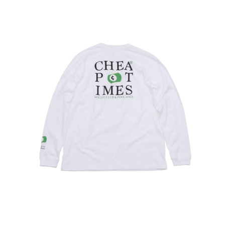[CHEAP TIME$] PackTee "POOL HALL" ロンTee