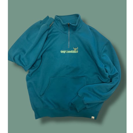 [USED] TOYMACHINE ハーフZIP SWEAT