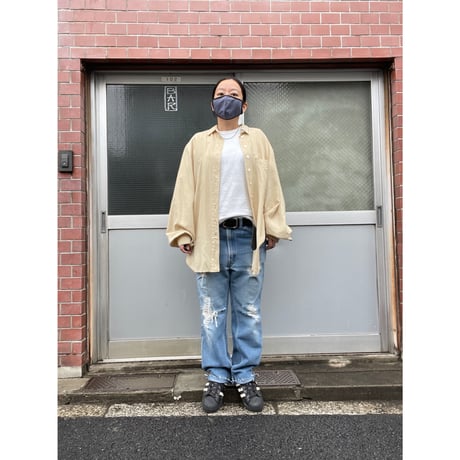 [USED] 80's IVORY SILK SHIRTS