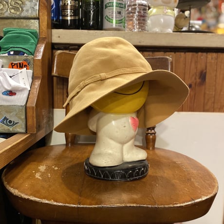 [USED] キャメルフェルトHAT♡
