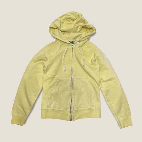 [USED] made in U.S.A. YELLOW ZIP-UP PARKA🌼