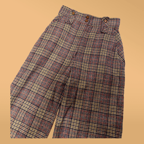 [USED] VINTAGE ワイドフレアPANTS