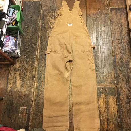 [USED] Beige＆Red  かわいい♡オーバーオール