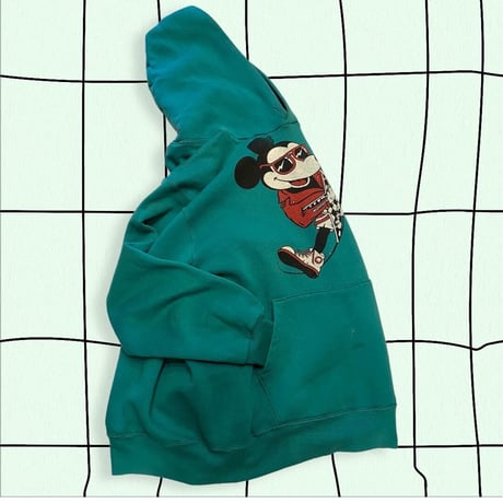 [USED] 90's RUSSELL  MickeyプリントPARKA