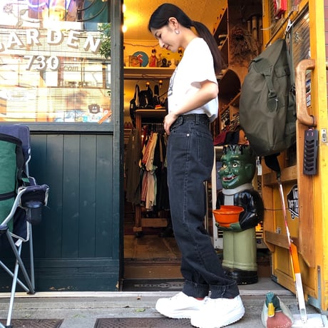 [USED] 90's BLACK LABEL SKATE BOARDS Tee
