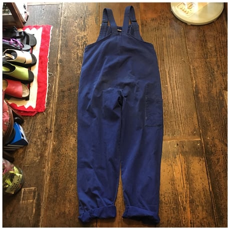 [USED]  vintage Euro work オーバーオール