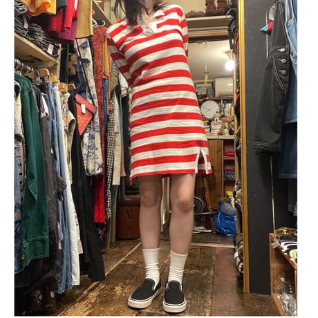 [USED]”Prisoner of Love” ボーダー ワンピース