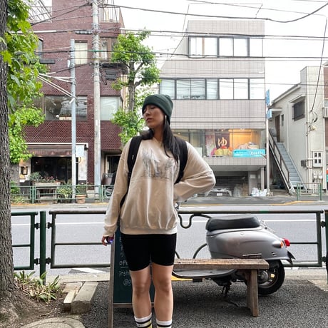 [USED] お花 プリント 白 SWEAT 🌷