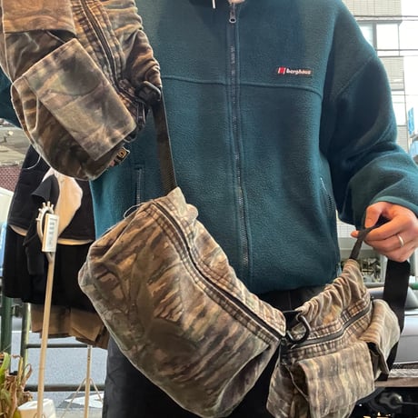 [USED] REALTREE 3連ウエストポーチ🪵
