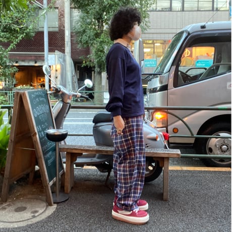 [USED] COTTON チェックパジャマPANTS