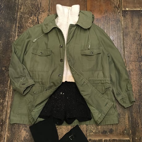 [USED] 60's VINTAGE ARMY 丸襟コート