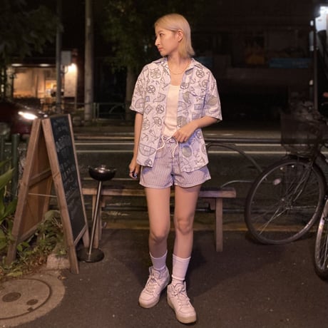 [USED] シアサッカーSHORTS♡