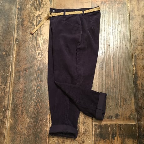 [USED] 太うね コーデュロイ PANTS  NAVY
