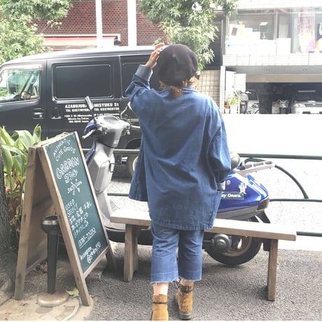[USED] デニムロングジャケット