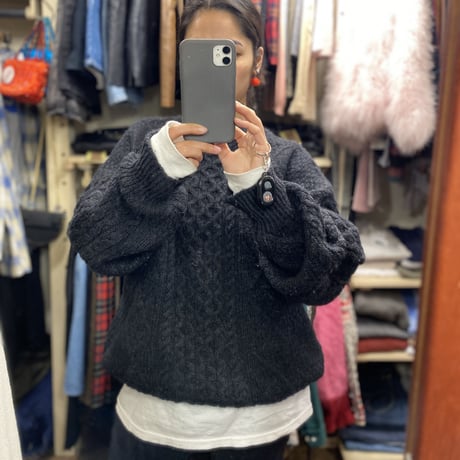 [USED] made in USA L.L.Bean KNIT