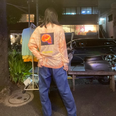 [USED]“HUF”タイダイロンTee