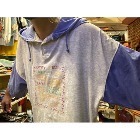 [USED] 重ね着風 Tee PARKA