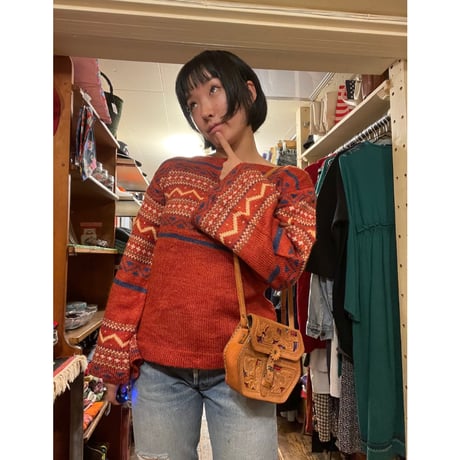[USED]クラフトレザーバック♡