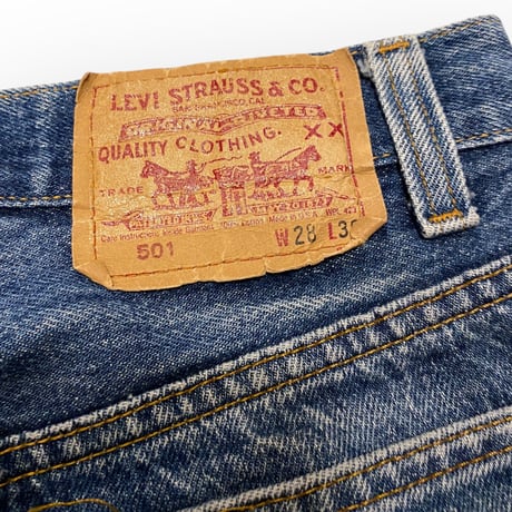 [USED] "Levis"501（w28/cutoff）