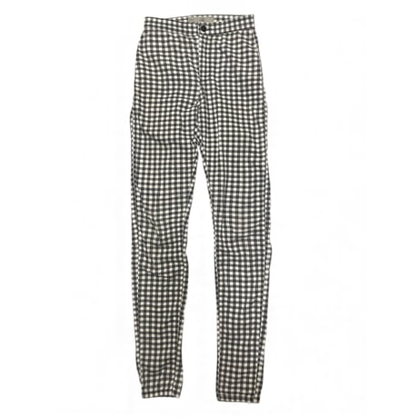 [USED] チェック スキニー PANTS！