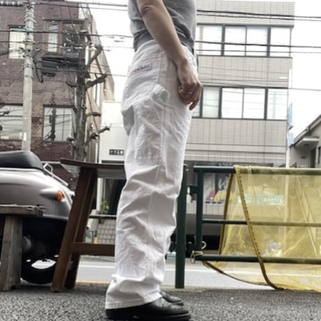 [USED] Dickies ペインターパンツ White♡