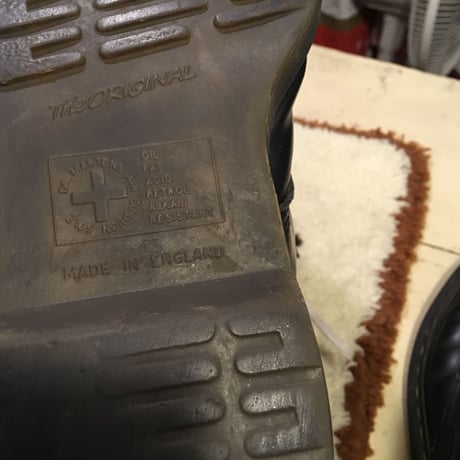 [USED] Dr.martens made in ENGLAND. 10HOLE BLACK