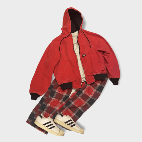 [USED] Dickies ダックPARKA 🌶 RED