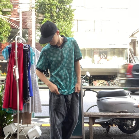 [USED] HIGH5 襟付きサッカーシャツ made in USA