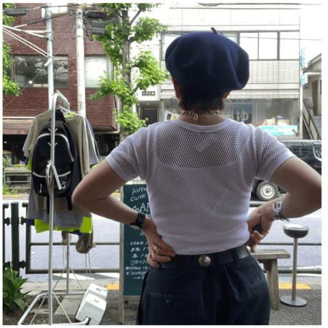 [USED]  メッシュ S/S Tee / WHT