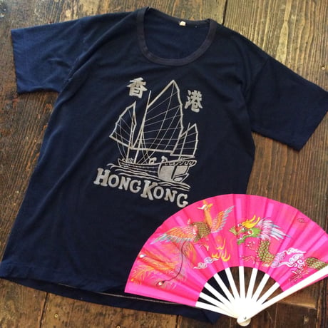 [USED] OLD アジアTee  "HONG KONG"