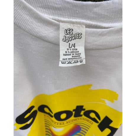 [DEADSTOCK] good print！80's "Scotch™️ " SWAET