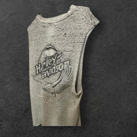 [USED] Harley-Davidson cutoff tee