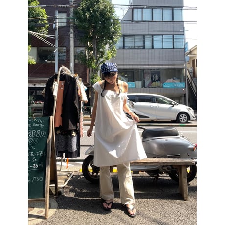 [USED] ホワイトコットンO/P