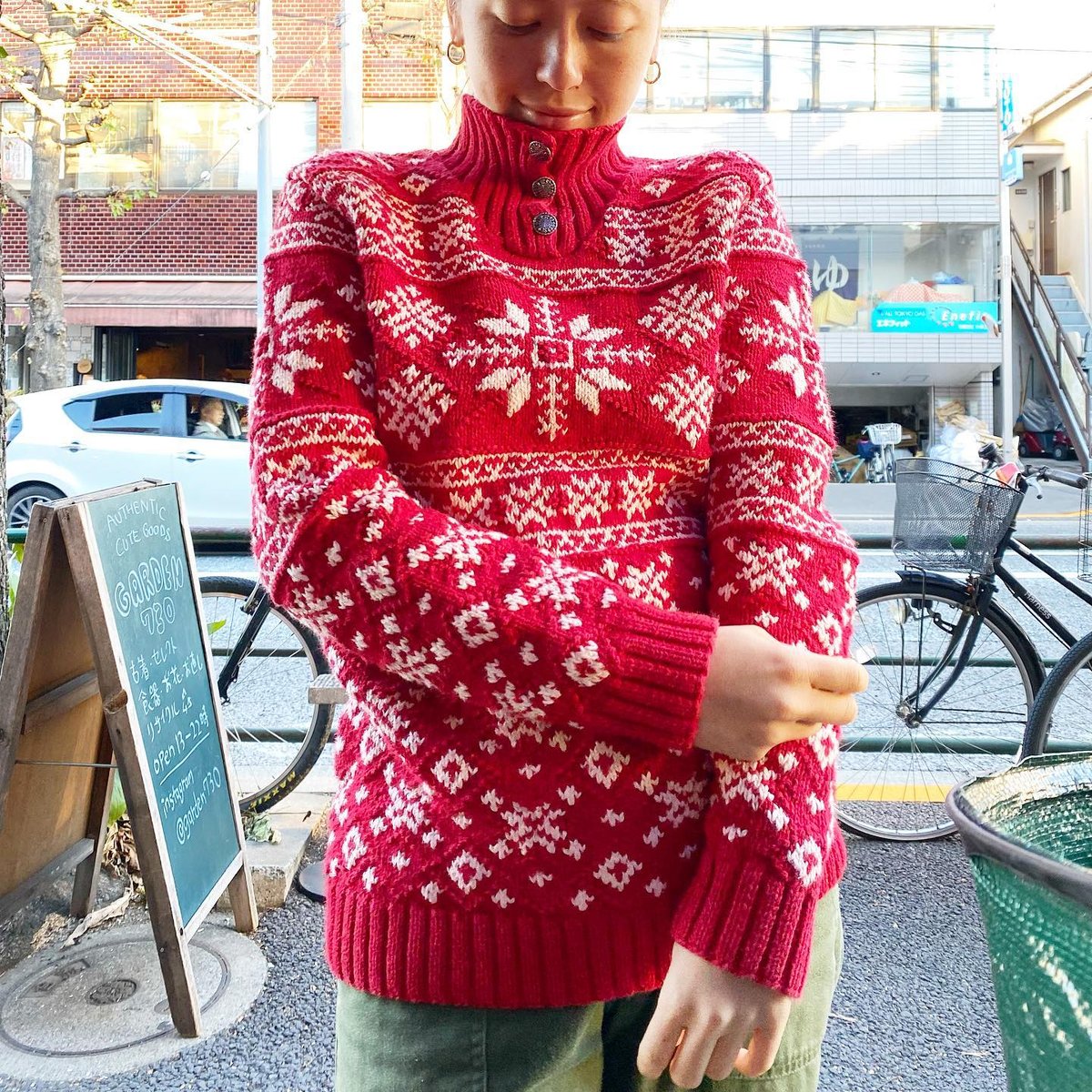 USED]LAUREN Ralph Lauren ノルディック柄ニット | garden730