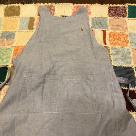 [USED]  Ralph Lauren  OXFORD エプロン♡