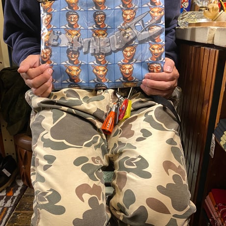 [BesideTheBag]ミュータント柄BIGBIG POUCH