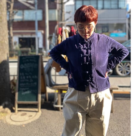 [USED]   ベロアチャイナ JKT